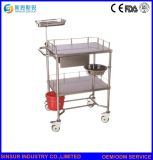 Hospital Equipment Stainless Steel Multi-Function Medical Dress Change Trolley