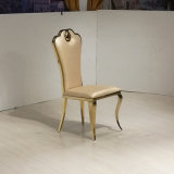 Luxury Fabric Stainless Steel Dining Chair for Party