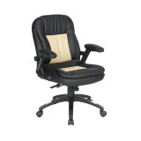 Middle Back Faux Leather Office Swivel Lift Executive Chair (Fs-8707b)