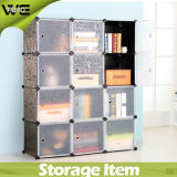 12 Cubes Modular Plastic Storage Box Fashion Wardrobe Closet Bedroom Furniture