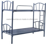 Double Steel Bunk Bed Furniture School Dormitory Metal Bed