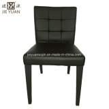 Restaurant Furniture Leather Metal Dining Chair