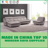 European Modern Home Living Room Furniture Genuine Leather Sofa