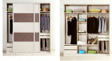 Wooden 2.1 M Custom Sliding Wardrobe Closet (HH2011-2.1C)