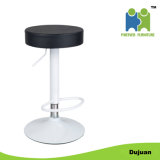 (Dujuan) Soft Leather Bar Stool with Circular Seat