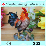 Garden Decoration Handmade Resin Rooster Statue for Sale