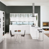 Popular White Lacquer & MDF Kitchen Cabinet Design