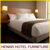 Modern Hotel Bedroom Set / Wooden Motel Hotel Furniture