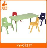 1 Rectangle Kids Table with 4 Chairs