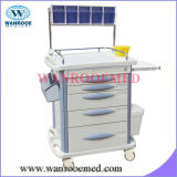 Bat-72031b-Lt Cheaper ABS Hospital Anesthesia Medical Trolley