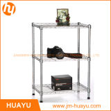 3 Tier Chrome / Powder Coated Homeware Kitchenware Wire Shelving