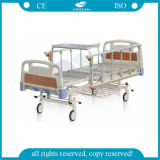 AG-Bys108 with Dining Board Al-Alloy Handrails 2 Cranks Hospital Manual Sample Bed