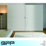 Elegant White Sliding Wardobe Closet