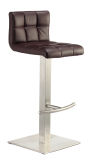 Stainless Steel High Back Bar Chair Without Armrest