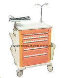 Ce Approved Hospital Medical Emergency Trolley (ET-9)