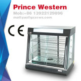 Commercial Glass Good Quality Hot Food Display Showcase Cabinet on Sale