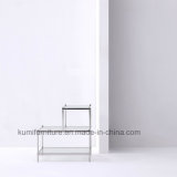 New Designs Hotel Furniture Side Table with Stainless Steel