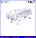China Supplier Medical Furniture Manual Three Function Adjustable Hospital Bed