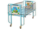 Two Crank Manual Children Bed for Pediatric