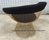 Metal Leisure Restaurant Furniture Cushion Outdoor Steel Wire Chair