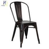 Hot Sale Restaurant Stackable Industrial Metal Tolix Chair