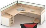 Modern Style Premium Staff Partition Workstations Office Desk (PS-AWK-011)