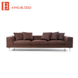 Italy Style Genuine Leather Sofa Couch Design for Living Room