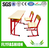 Student Furniture Student Double Desk with Chair (SF-21D)