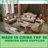 Modern European Chesterfield Leather Sofa