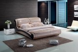 Bedroom Furniture Leather Bed (SBT-5847)