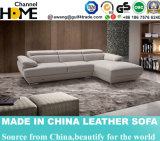 Newest Modern Design Living Room Corner Leather Sofa (HC2062)