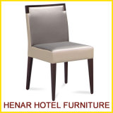 Hotel Furniture Wooden PU Leather Dining Room Chair for Restaurant