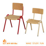 Modern Wood Kindergarten Study Chair