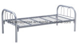 Cheap Price Metal Iron Steel Single Bed for Student