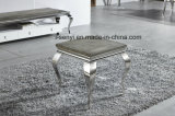 Tempered Glass Top Stainless Steel Sofa Table French Side Table End Table Console Table Living Room Furniture