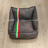 Colorful Stripe Pet Products PU Leather Luxury Fashion Sofa Bed