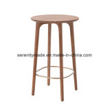 Commericial Furniture Solid Wood Restaurant Bar Stool