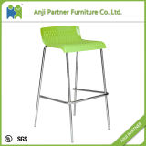 Hot Selling Durable Plastic Bar Stool Chair with Metal Feet (Harvey)