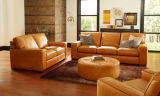 Modern Leather Sofa for Living Room Sofa with Genuine Leather