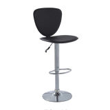 Popular Design Black Color Reception Bar Stool with Back (FS-403)