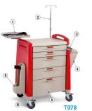 Top Sale ABS Patient Anesthesia Treatment Trolley for Hospital USA