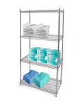 NSF Easliy Clean Hospital Washhouse Laundry Room Metal Wire Shelving