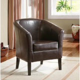 Contemporary Fancy Leather Uphlolsery Hotel Tub Chairs (SP-HC110)