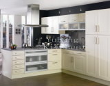 Hot Selling White Solid Wood Kitchen Cabinet #158