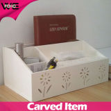 Beautiful Carved Plastic Shelf Storage Waterproof Small Bookshelf