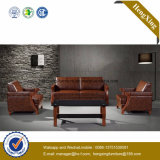 Modern Office Furniture Genuine Leather Couch Office Sofa (HX-CF015)