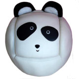 Wooden Frame PVC Panda Children Chair and Ottoman (SXBB-25-01)