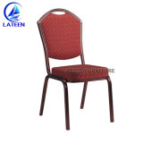 Durable Metal Stacking Chair for Dining Room Use