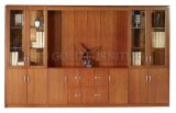 Popular Office Furniture Wood Display Office File Book Shelf (SZ-FC075)