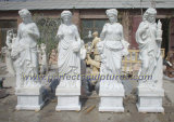 Carving Stone Marble Garden Sculpture for Home Decoration (SY-X1032)